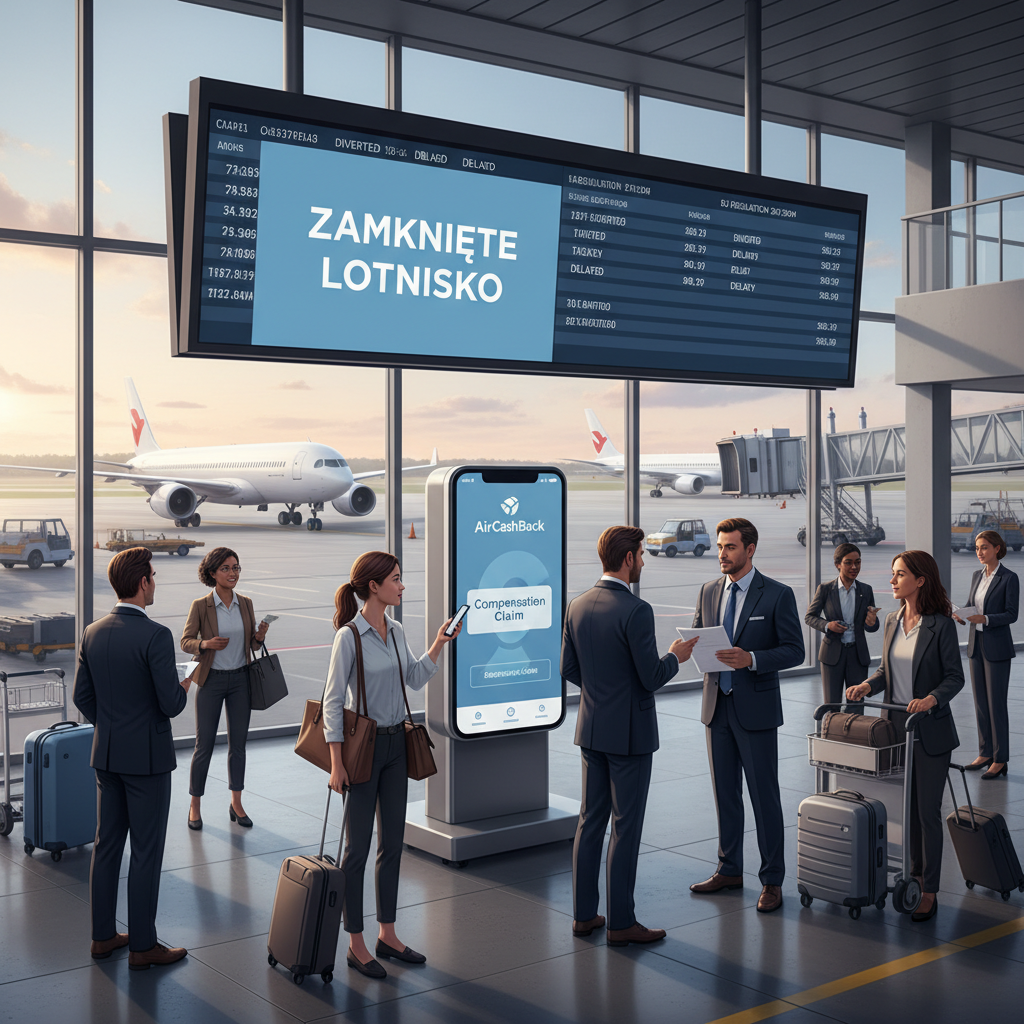 What Happens If Your Flight Is Diverted Due to Airport Closure? Your Rights Explained